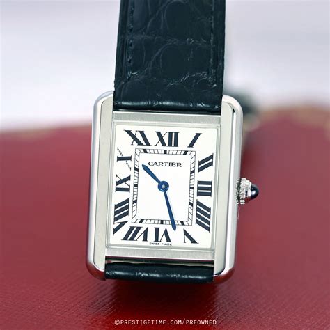 cartier tank classic|pre owned cartier tank solo.